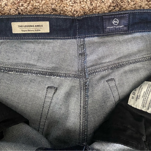 ag Adriano Goldschmied | The Legging Super Skinny Ankle Jeans, Size 31R - Picture 6 of 10
